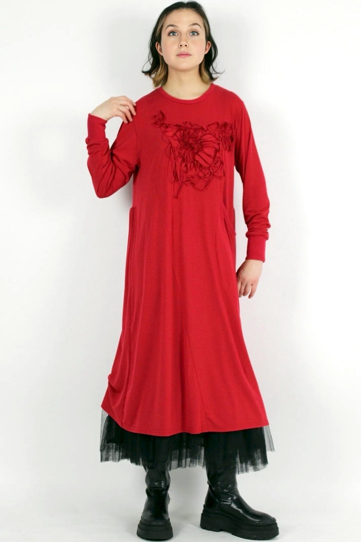 エターナリーブレイズ　エイココンドウ　ホワイト ノースリーブ シャツワンピース エターナリーブレイズ エイココンドウ ホワイト ノースリーブ