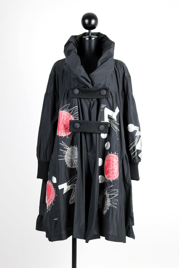 【新品タグ付き】EIKO KONDO ジャケット メッシュ グラフィックプリント 新品タグ付き】EIKO KONDO ジャケット メッシュ グラフィック